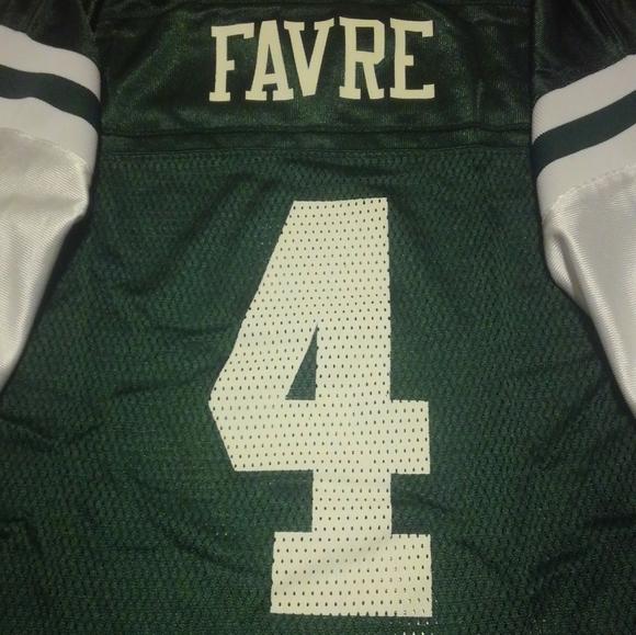 Brett Favre NY Jets NFL Jersey Youth Large - Picture 8 of 9